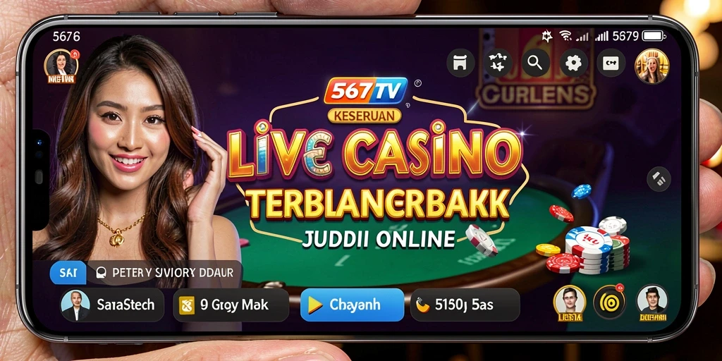 Gameplay seru dan interaktif di 567TV Live Casino.