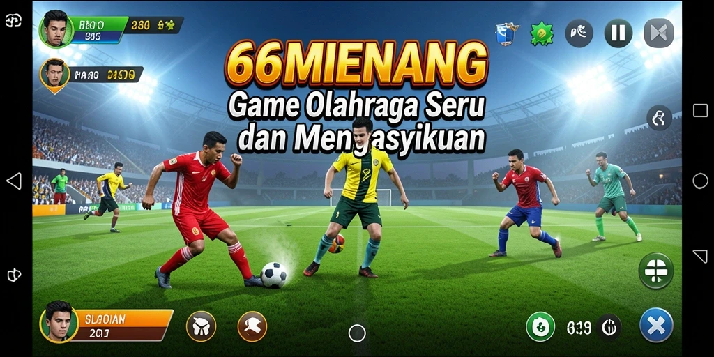 Tampilan gameplay seru dalam 66MENANG, penuh aksi dan strategi.
