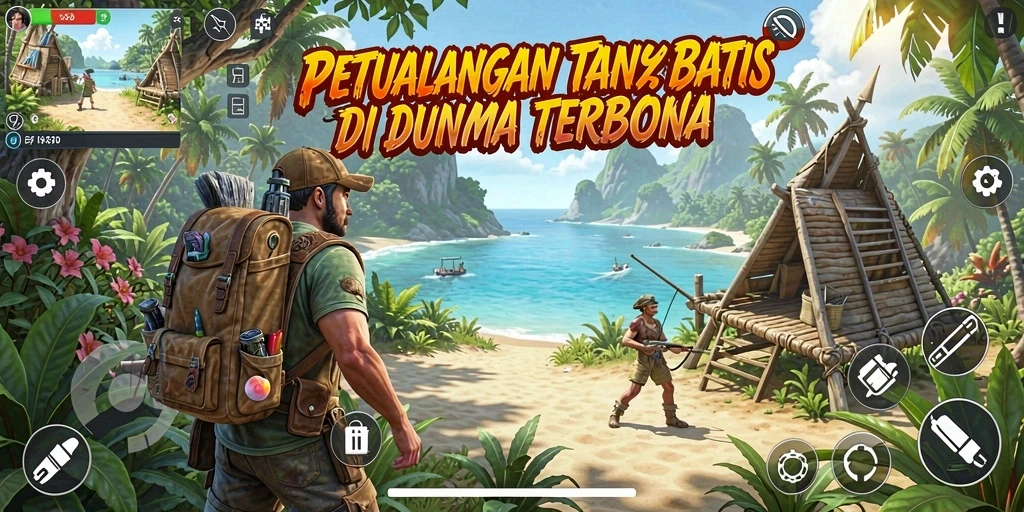 Tampilan permainan <strong>8180</strong> menampilkan lingkungan Open World yang luas dan interaktif.