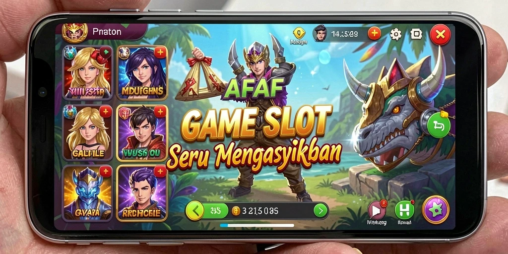 Tampilan menakjubkan dari gameplay Slot AFAF.