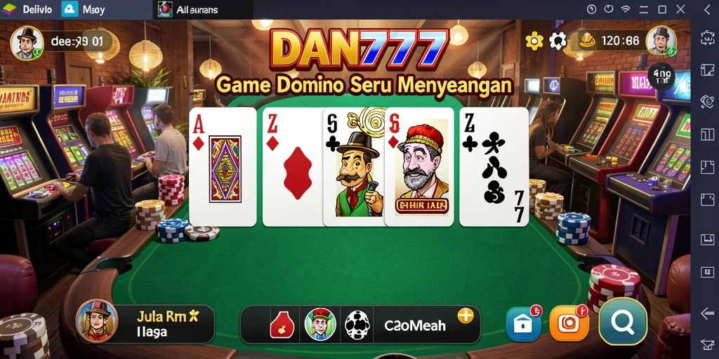 Tampilan gameplay seru dan interaktif dari DAN777.