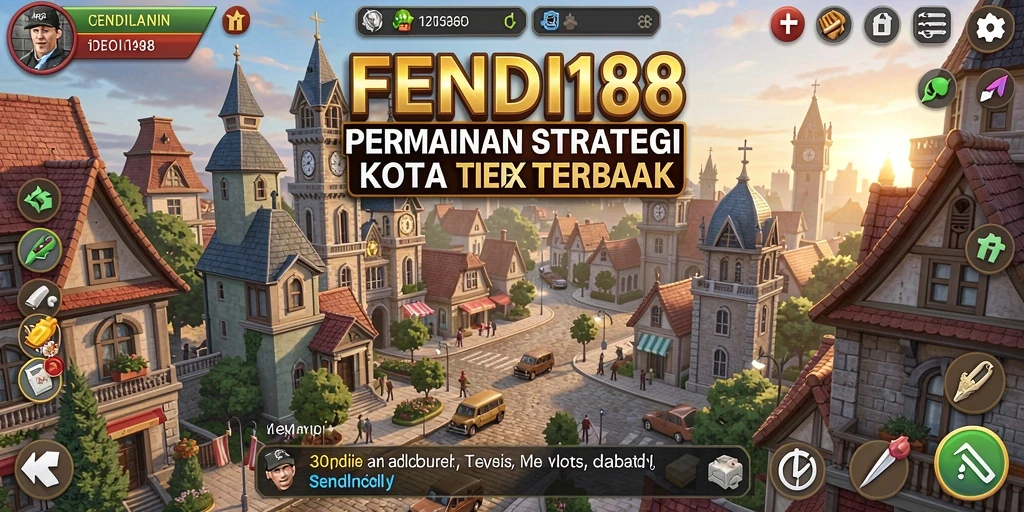 Tampilan gameplay <strong>FENDI188</strong> dengan strategi yang mendebarkan.