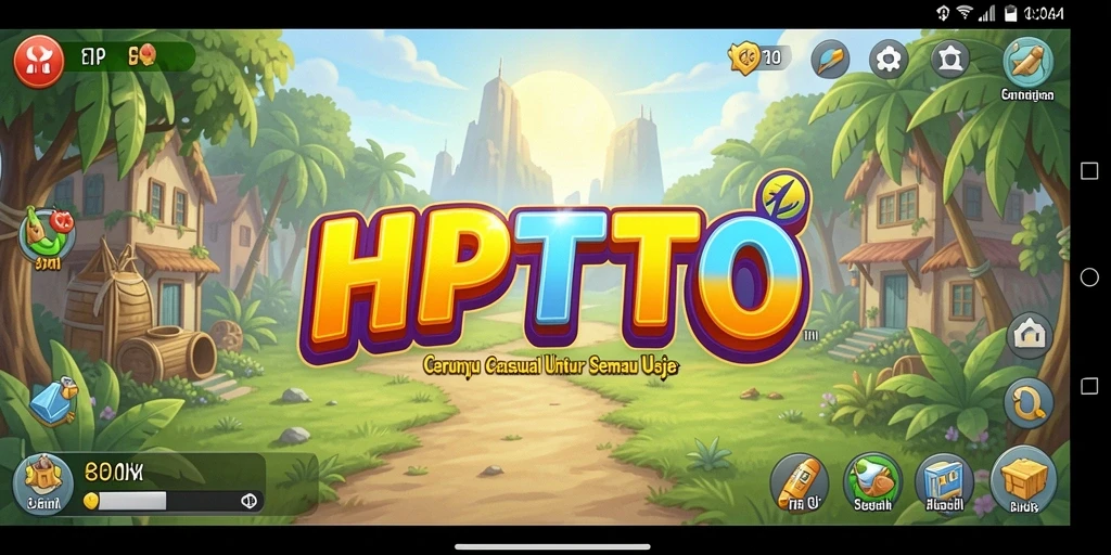 Tampilan menarik dari gameplay HPTOTO yang penuh warna.