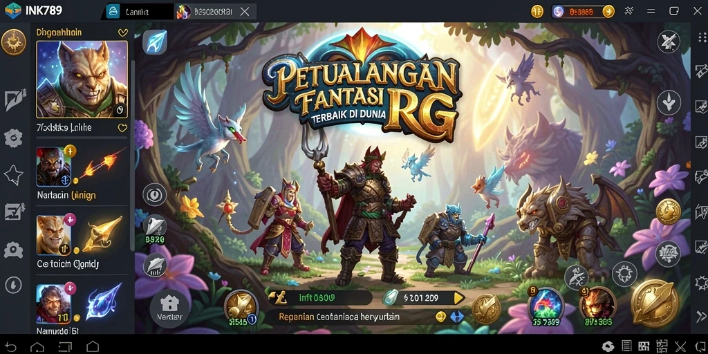 Tampilan gameplay INK789 yang epik dan penuh aksi.
