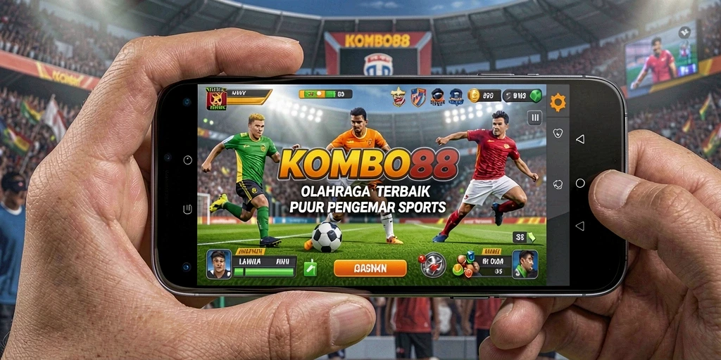 Tampilan gameplay seru di KOMBO88 dengan aksi olahraga menarik.