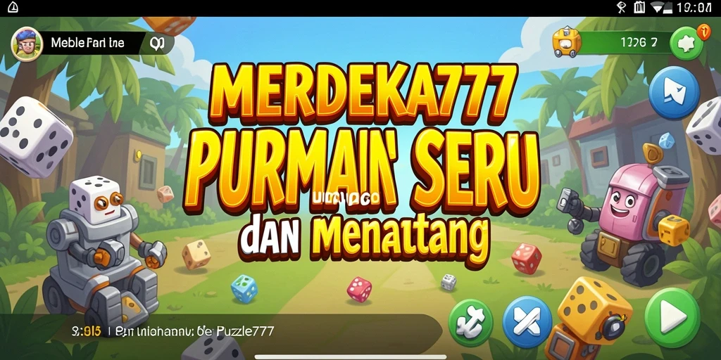 Screenshot gameplay MERDEKA777 menampilkan tantangan Puzzle yang menarik.