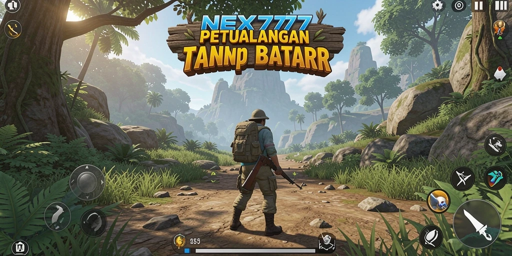 Tampilan gameplay NEX777 yang mendebarkan di dunia terbuka.