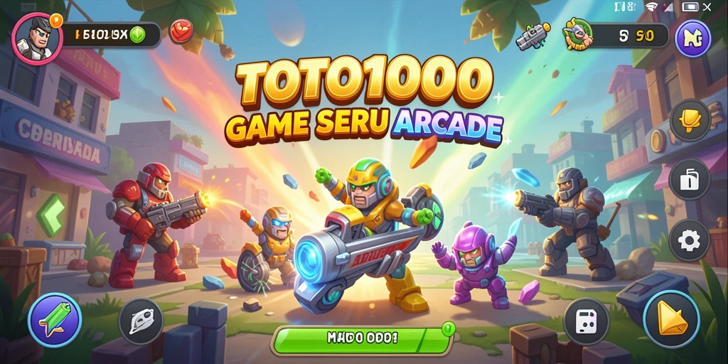 Screenshot gameplay TOTO1000 yang menunjukkan aksi seru dalam permainan.